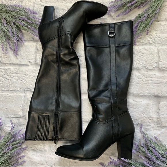 Alfani Carcha Pointed Toe Knee High Boots - Picture 12 of 12
